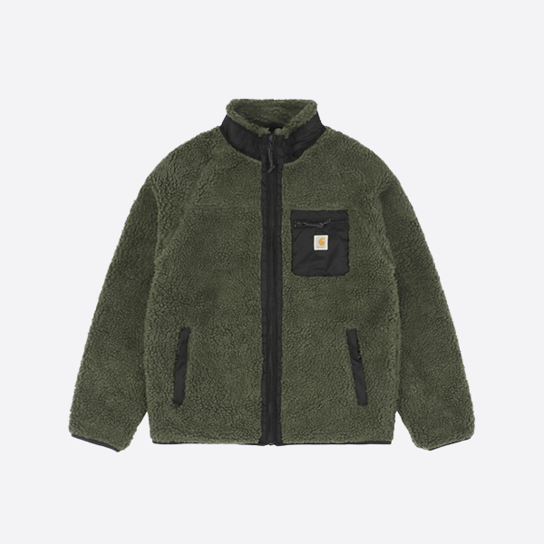 カーハート 24FW WIP スモール ロゴ ポーラー フリース ジャケット