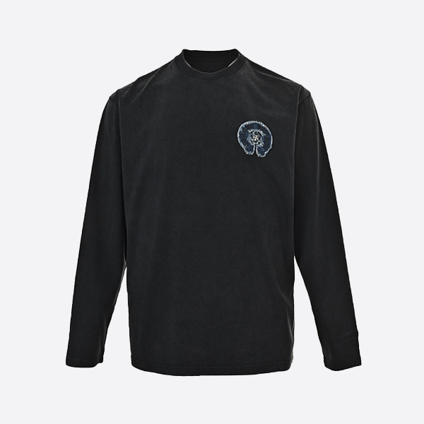 クロムハーツ 24Fw アップリケ ロングスリーブ Tシャツ