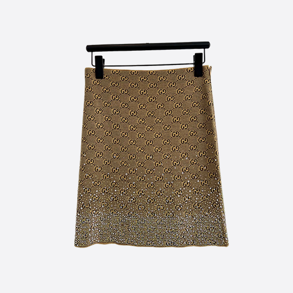 グッチ ヘビー ダイヤモンド ショートスカート
