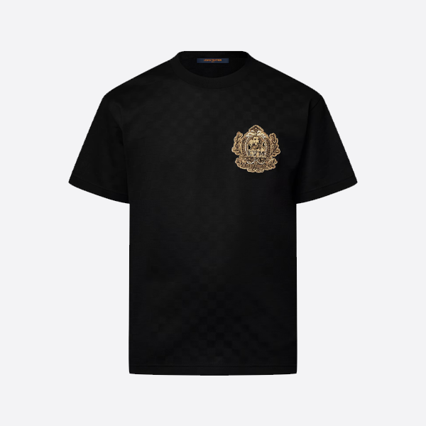 ルイ・ヴィトン オブスキュア バッジ ジャカード 半袖Tシャツ