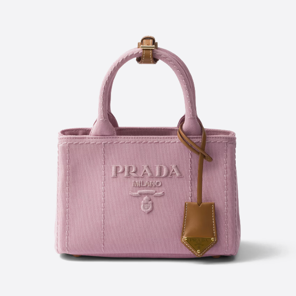 プラダ リネン ガーデナーバッグ 1BG554