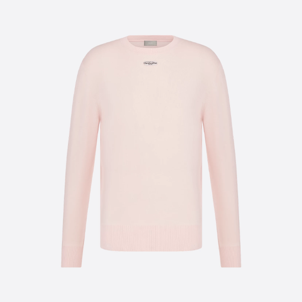 ディオール ラウンドネック ニットセーター（ピンク）