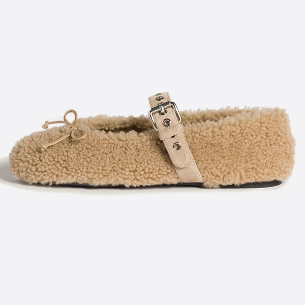 ミュウミュウ フラットシューズ 5F272EF005173F0F24