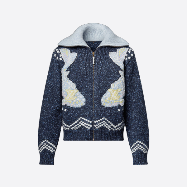 ルイ・ヴィトン カープ ウール カーディガン ジャケット