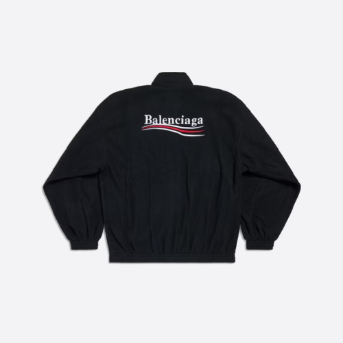 バレンシアガ コーラロゴ スタンドカラージャケット カジュアルコート