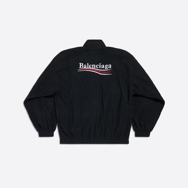 バレンシアガ コーラロゴ スタンドカラージャケット カジュアルコート