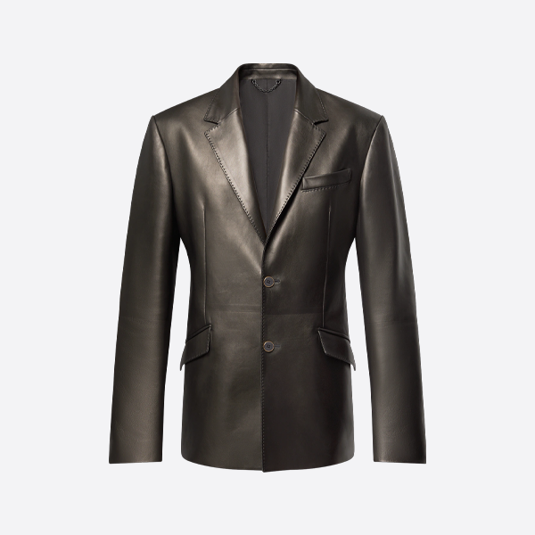 ルイ・ヴィトンのレザーブレザー