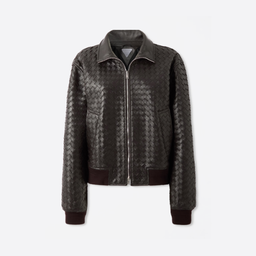 ボッテガ・ヴェネタの織りジャケット