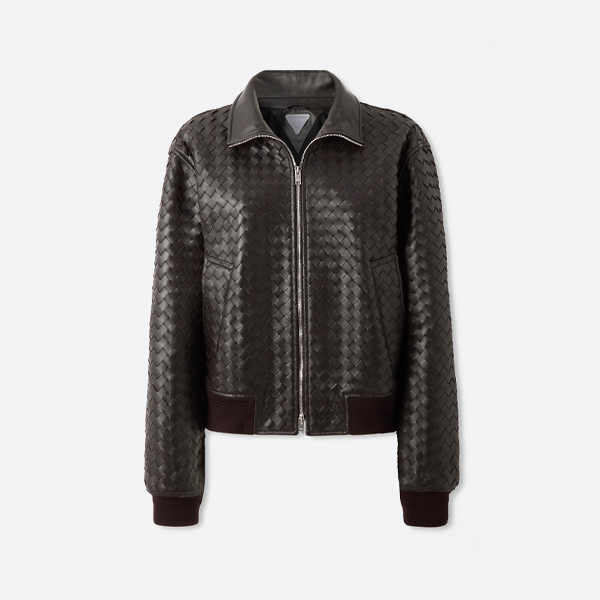 ボッテガ・ヴェネタの織りジャケット