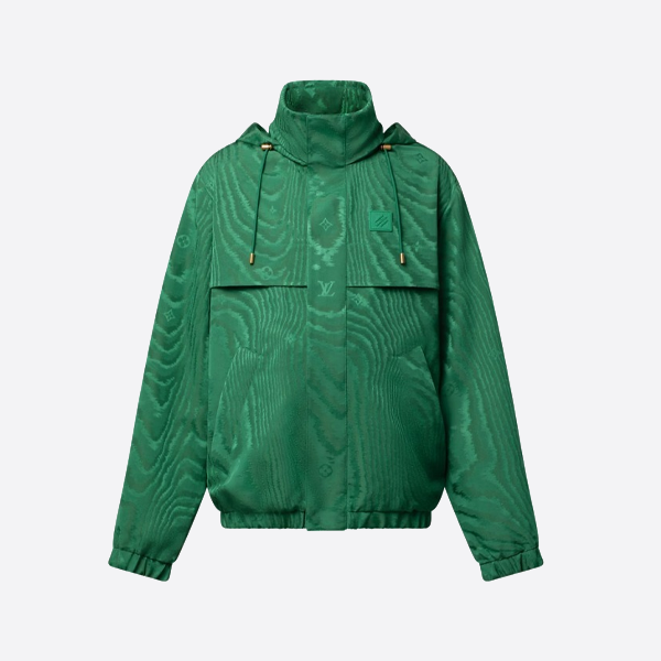 ルイ・ヴィトンの防風ナイロンジップアップジャケット