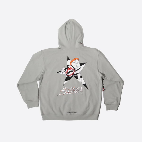 Chrome Hearts ペンタグラム ティース パーカー