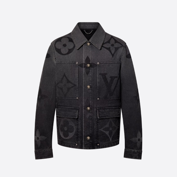 ルイ・ヴィトンのモノグラムデニムジャケットスーツ
